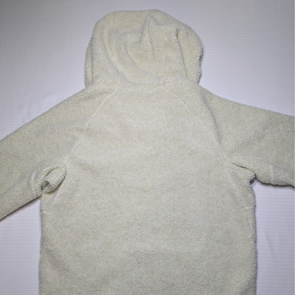 Nike Tech Fleece Winterized Sherpa Full Zip Hoodie Small Pale Cream Jacket